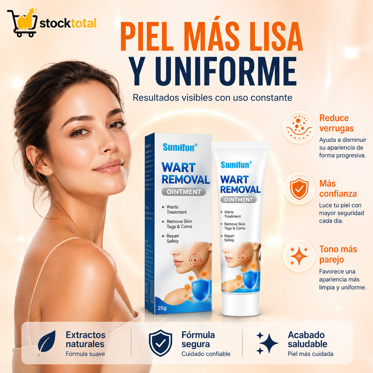 Crema Quita Verrugas | 50% de DESCUENTO