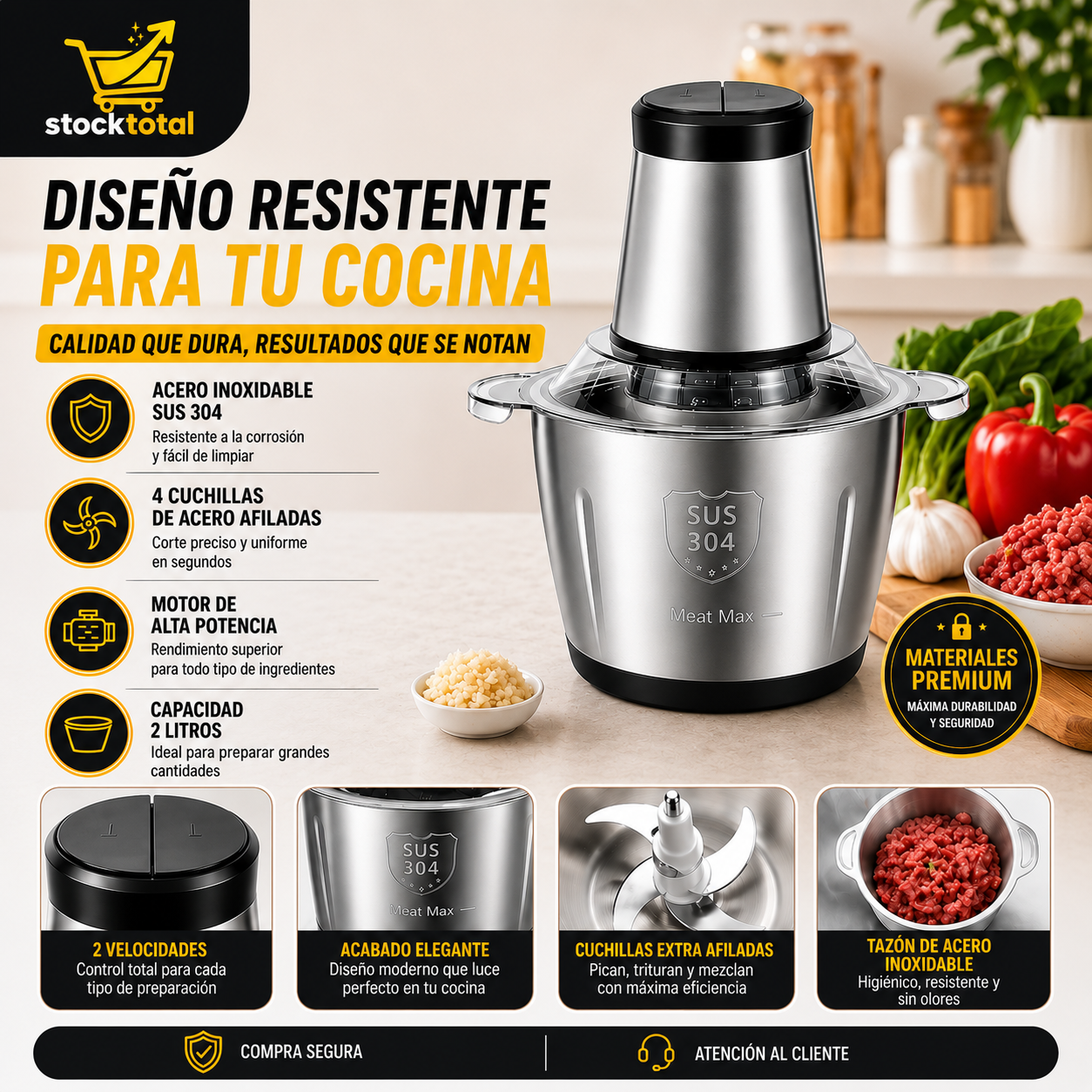 Picadora Turbo 50% OFF