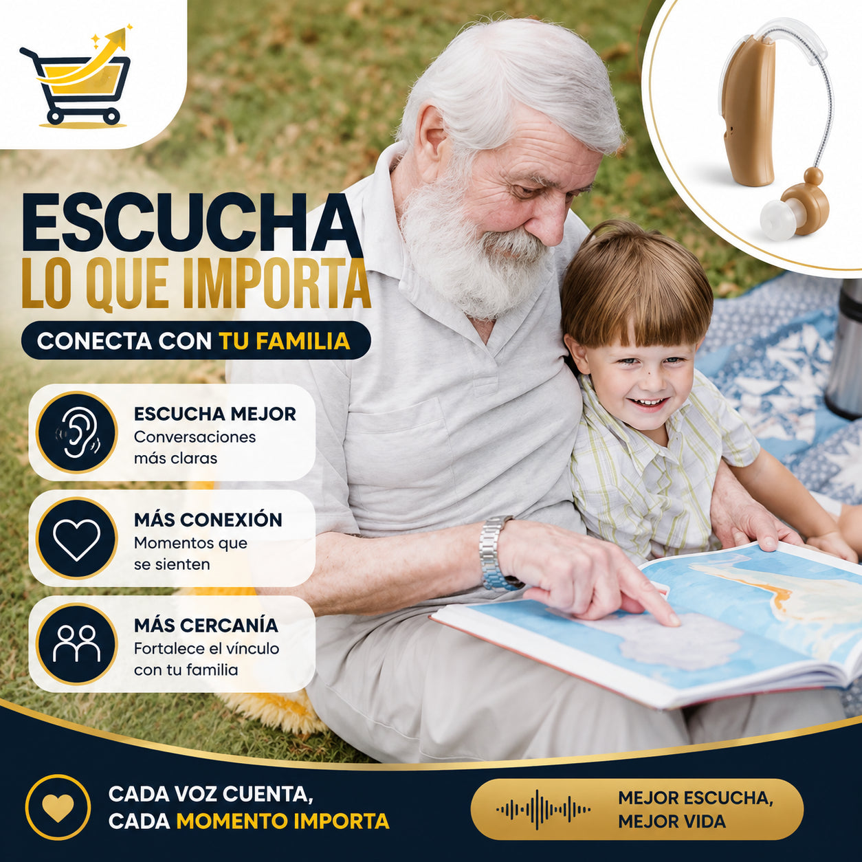Audífono Para Sordera | 50% de DESCUENTO