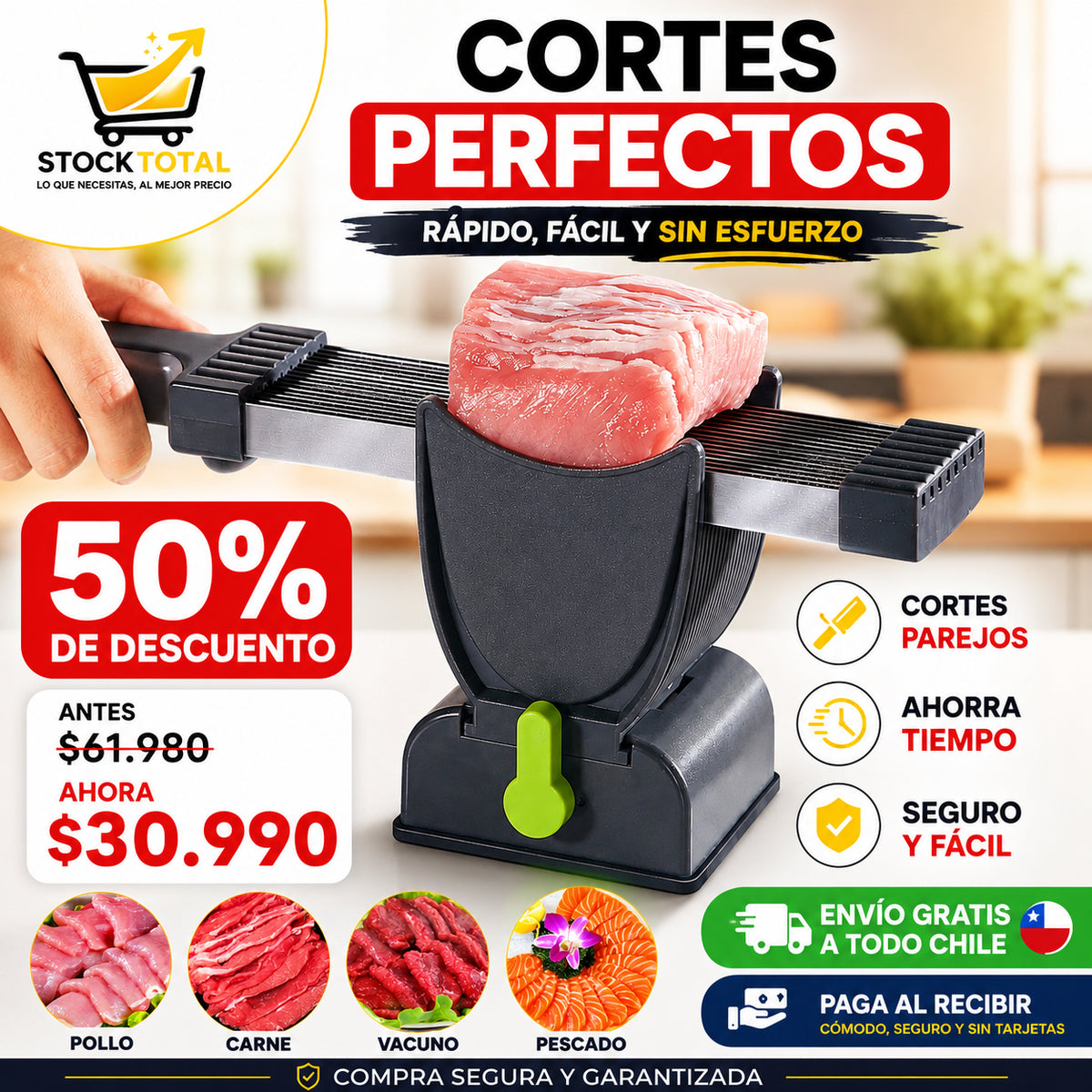 Cortador de Carne | 50% de DESCUENTO