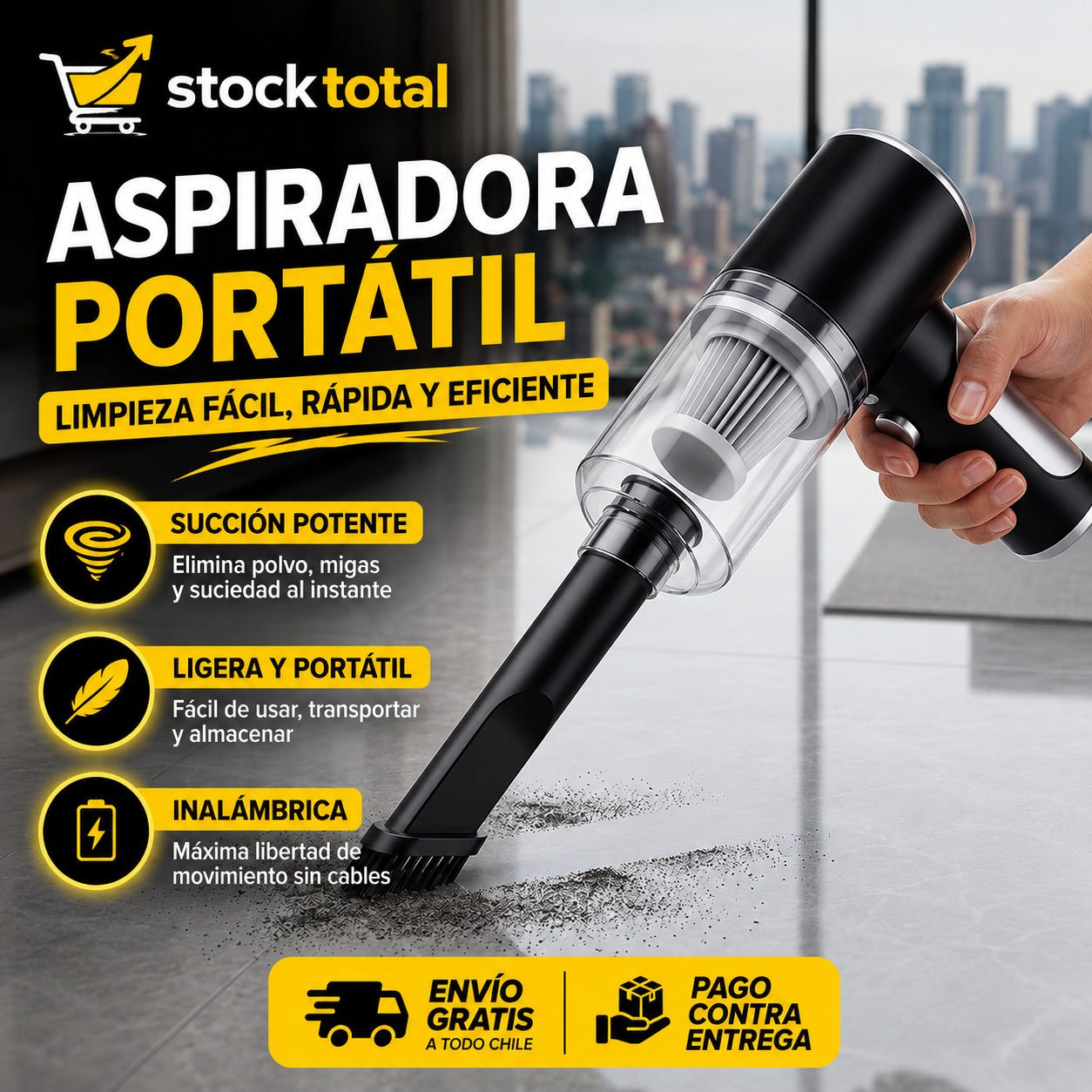 OFERTA 2x1: ASPIRADORA + HIDROLAVADORA