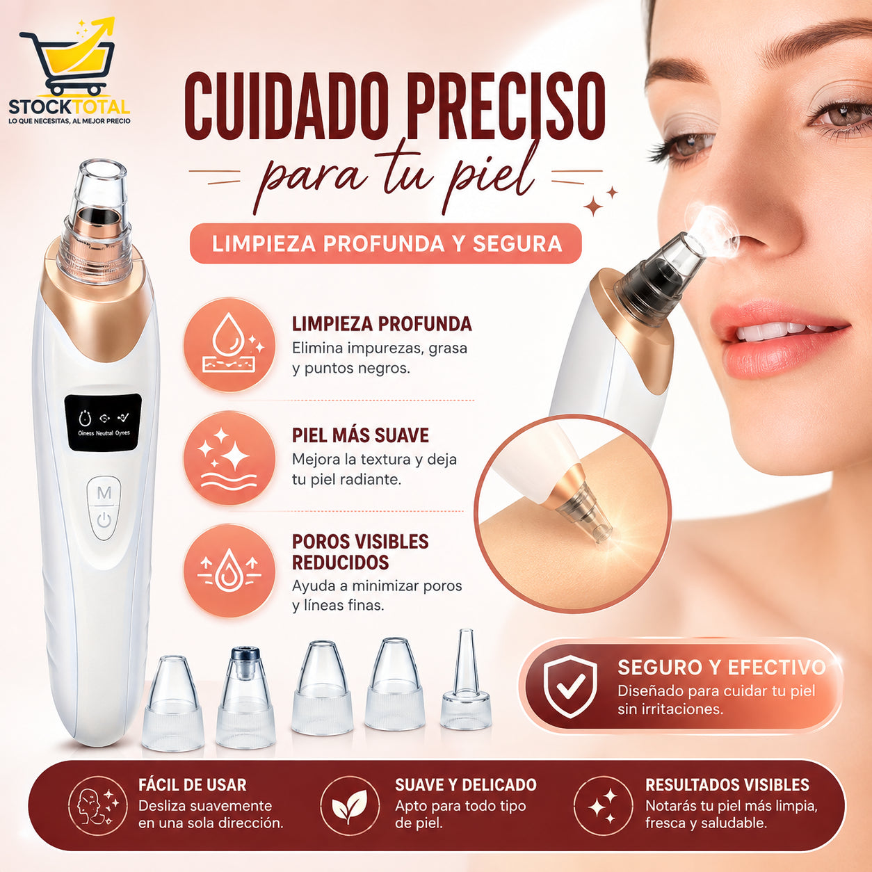 Succionador de Espinillas Pack 2X1