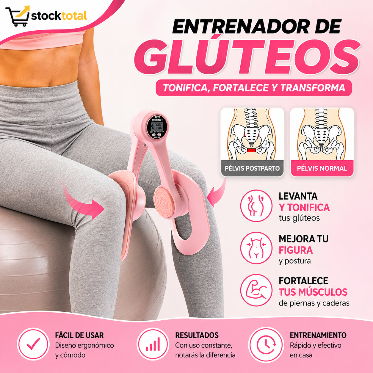 Pack x2 Ejercitador de Glúteo