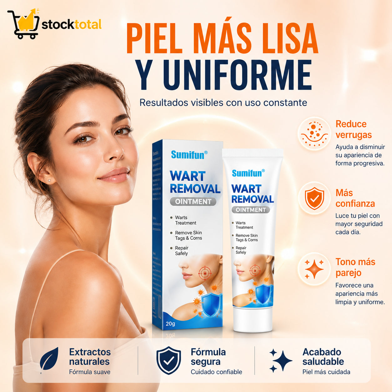 Crema Quita Verrugas | 50% de DESCUENTO