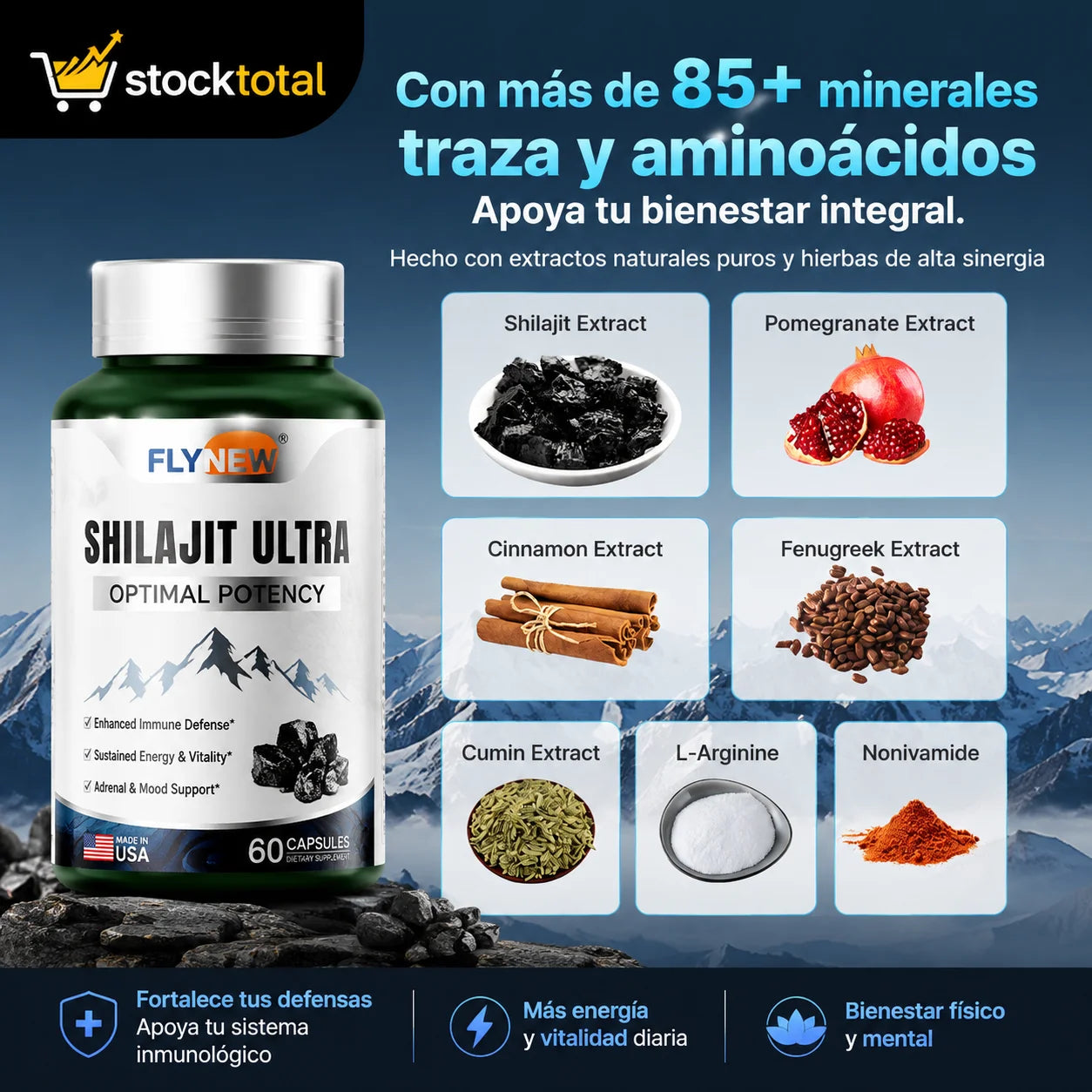 Shilajit Ultra | 50% de DESCUENTO