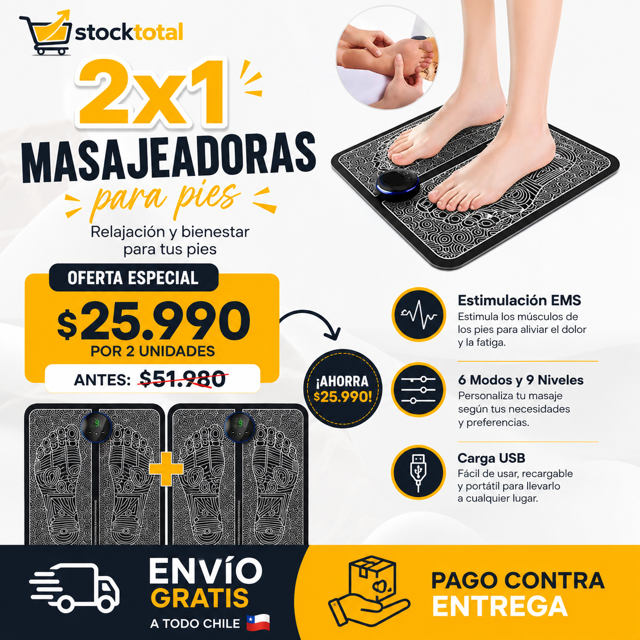 MASAJEADOR DE PIES