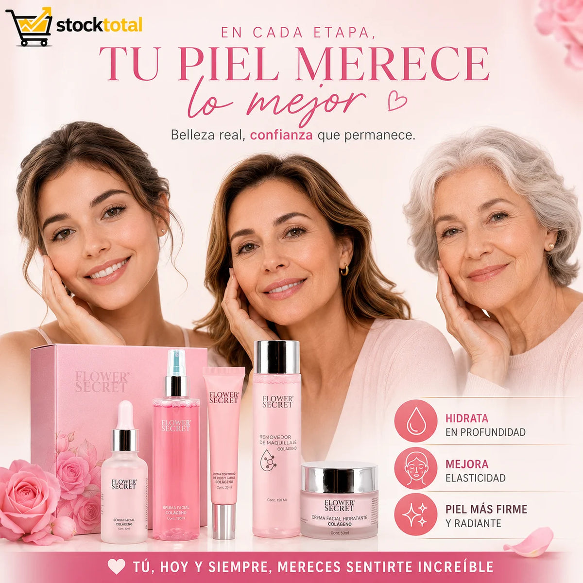 Kit Facial Colágeno 50% de DESCUENTO