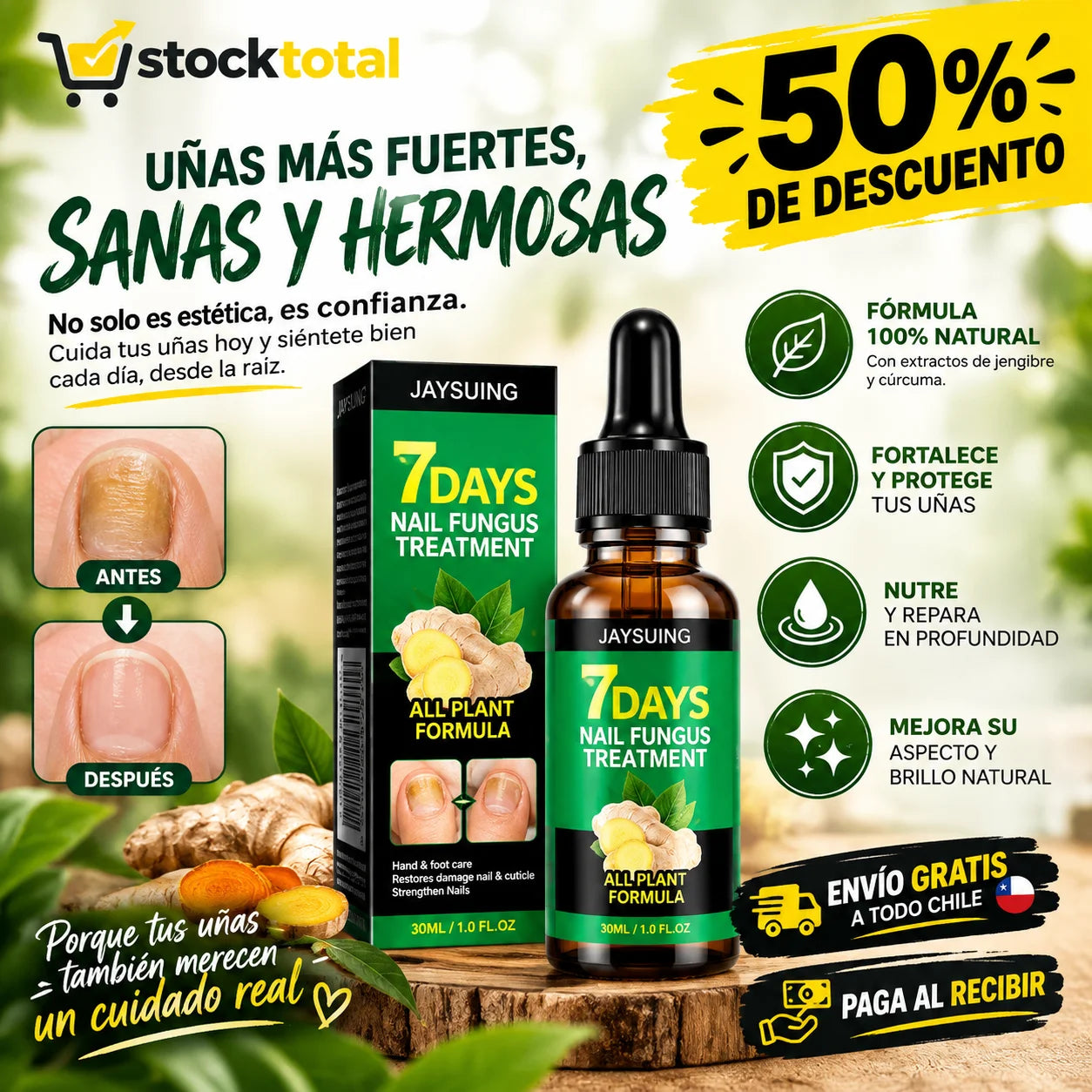 Sérum para Uñas | 50% DE DESCUENTO