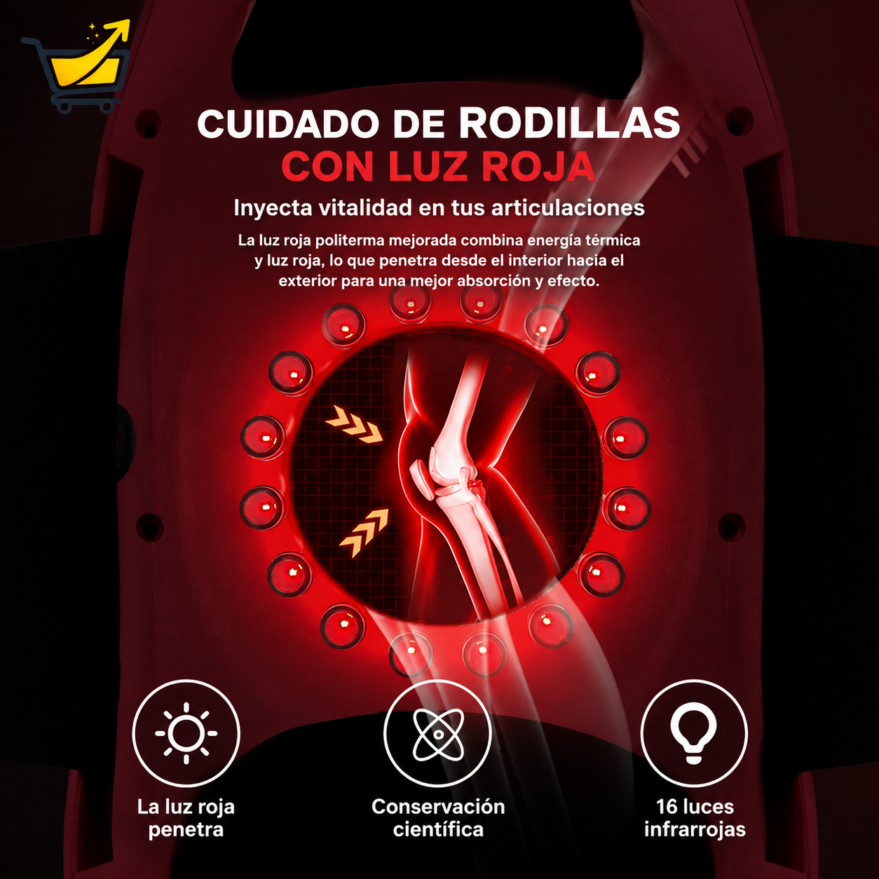 Masajeador de Rodilla | 50% DE DESCUENTO