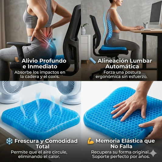 Cojín Ortopédico Gel con 50% de DESCUENTO