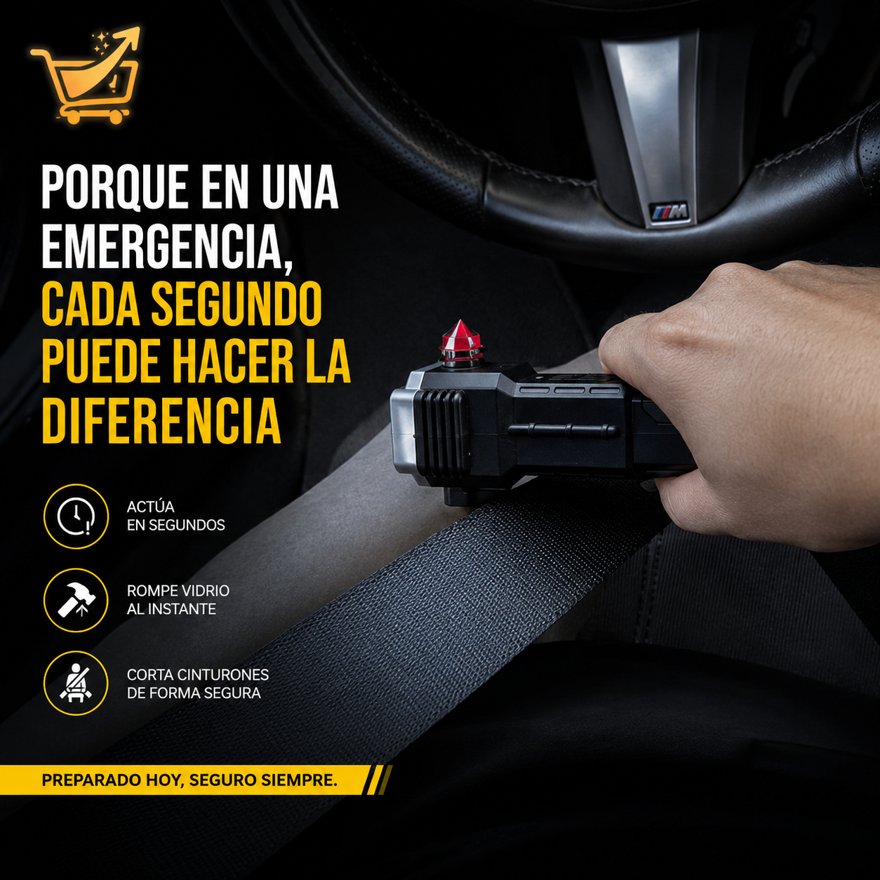 Linterna Multifuncional 8 En 1